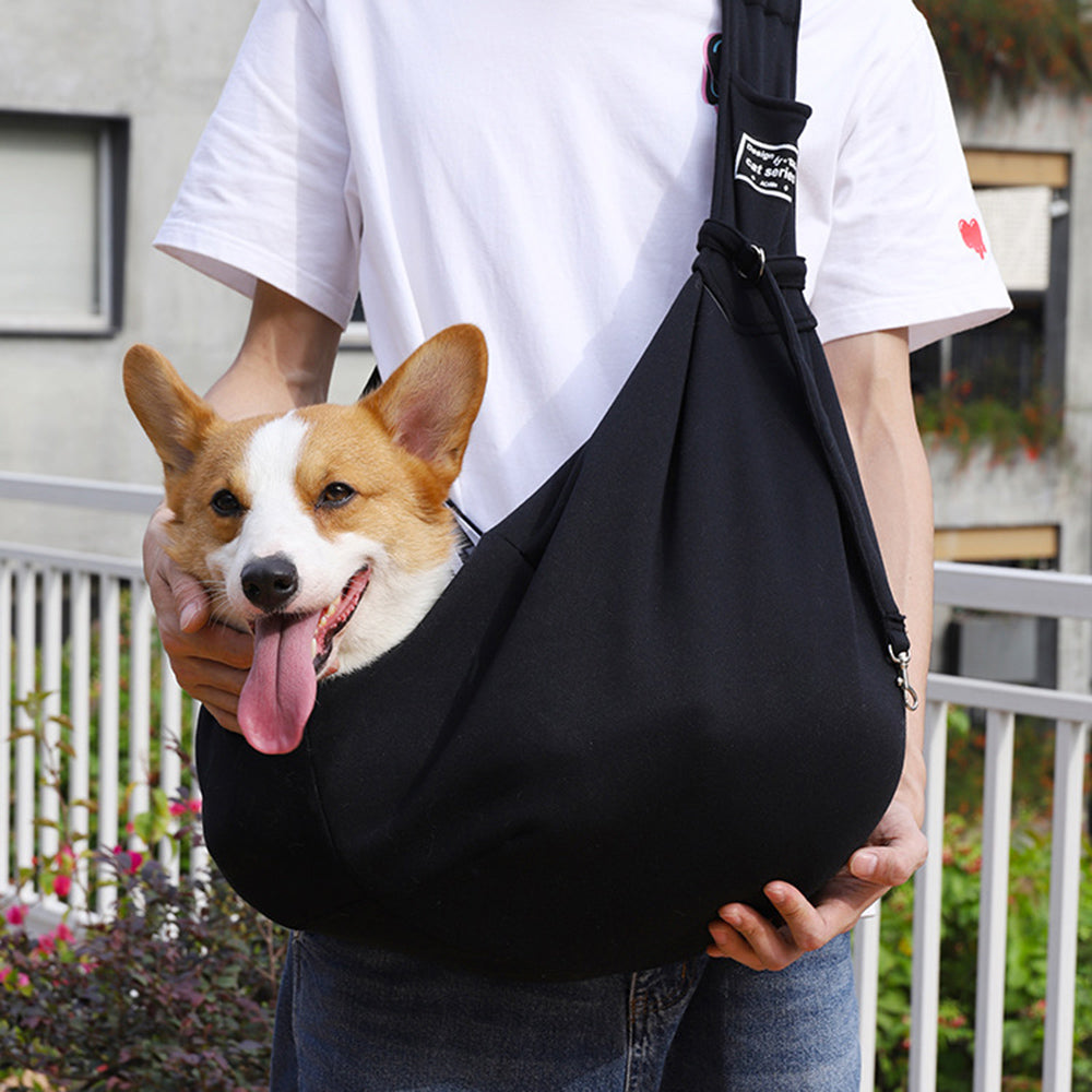 Pet Puppy Carrier Bag Cats Outdoor Travel Dog Subway Bus Shoulder Crossbody Bag Cotton Comfort Single Sling Handbag Tote Pouch Pet Carrier For Travel - Comfortable Single Shoulder Dog And Cat Bag - myETYN