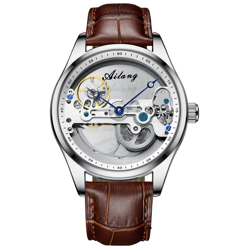 Men's Luminous Skeleton Automatic Mechanical Watch