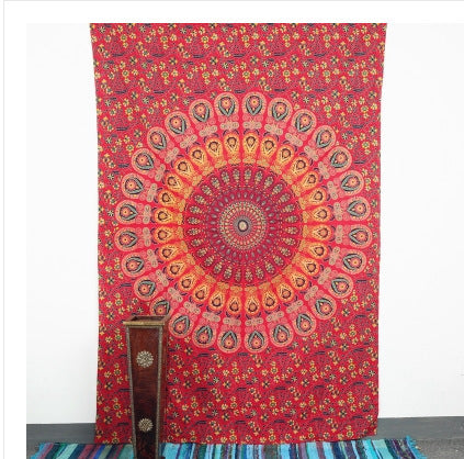 Indian Mandala Southeast Asian Fabric Ethnic Style Hanging Cloth