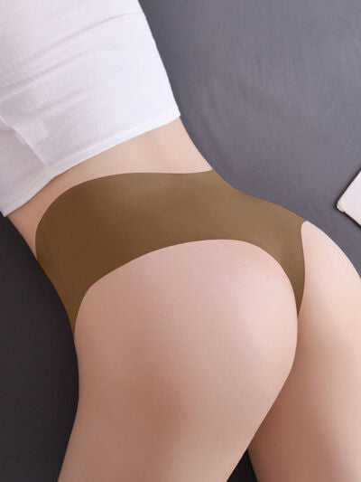 Seamless Mid-Rise Waist Panty - myETYN