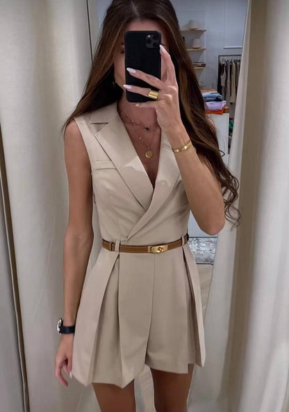 Women Office Suit Jumpsuit Women