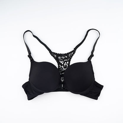 Comfortable Underwear Beautiful Back Front Buckle Adjustable Shoulder Strap Sexy Temptation Bra - myETYN